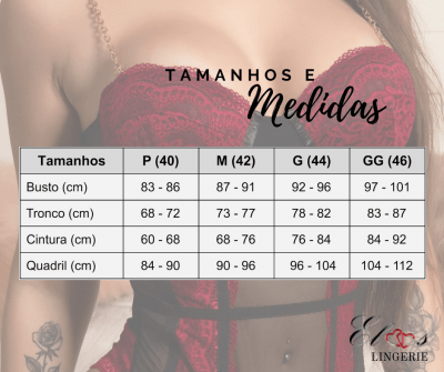 Body Vermelho Tomara que Caia com Bojo - Dalila